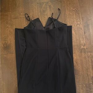 Betsy & Adam Deep Purple Dress